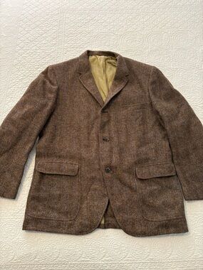 Vintage 60’s Harris Tweed blazer. Size large-XL